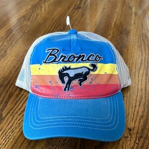 Ford Bronco Mesh Trucker Hat in Blue, Yellow, Orange, Red, White